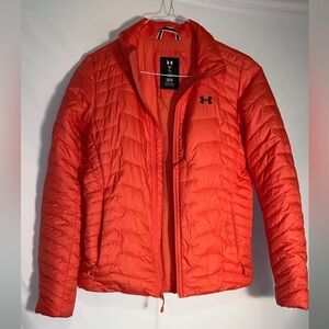Under Armour Women's Puffer Jacket - CORAL size SMALL